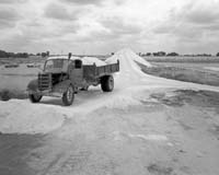 Salt works near Lake Charm